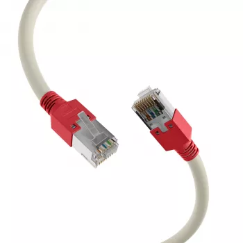 EFB Elektronik RJ45 patch-kaapeli Cat.5e F/UTP LSZH Draka UC300 TM11rt crossover harmaa 0,5 m