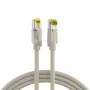 EFB-Elektronik RJ45 patch-kaapeli Cat.6A S/FTP LSZH Draka UC900 TM31 harmaa 25 m