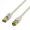 EFB-Elektronik RJ45 patch-kaapeli Cat.6A S/FTP LSZH Draka UC900 TM31 harmaa 25 m