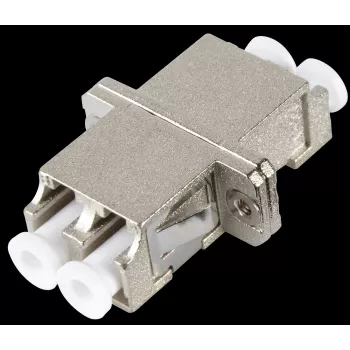 EFB Elektronik ECOFIBER LC duplex yksimuotokuituliitin, metallikotelo, keraaminen holkki, sininen