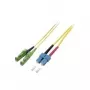EFB Elektronik kuitu-patch-kaapeli E2000/APC - SC yksimuotokaapeli OS2 9/125µm 15m keltainen