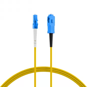 EFB-Elektronik Simplex LWL patch-kaapeli LC-SC G657.A2 0,5m 2,0mm keltainen 9/125µm
