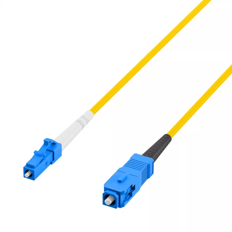 EFB-Elektronik Simplex LWL patch-kaapeli LC-SC G657.A2 0,5m 2,0mm keltainen 9/125µm