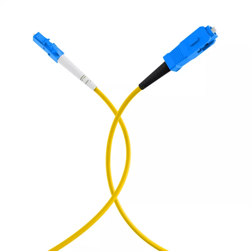 EFB-Elektronik Simplex LWL patch-kaapeli LC-SC G657.A2 0,5m 2,0mm keltainen 9/125µm