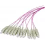 EFB Elektronik kuitu-pigtail SC OM4 50/125µm Erika violetti 2m