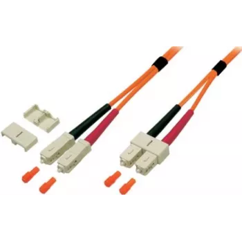 EFB Elektronik Duplex-jatkokaapeli SC-SC 62.5/125µm OM1 LSZH oranssi 3,0mm 10m
