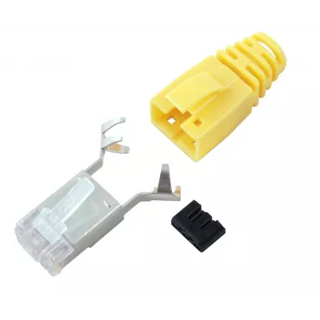 EFB Elektronik RJ45 Cat.6A kenttäasennettava liitin (uros) - suojattu