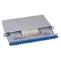 EFB Elektronik kuitupaneeli - räkkikiinnitys - SC SM X 48 - harmaa, RAL 7035 - 1U - 19