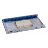 EFB Elektronik kuitupaneeli - räkkikiinnitys - SC SM X 48 - harmaa, RAL 7035 - 1U - 19