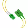EFB Elektronik Duplex-kuitukaapeli LC/APC-SC/APC OS2 G652D 1 m LSZH 2 mm keltainen