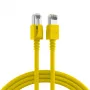 EFB Elektronik DCK1001GE.0,5 LED-kuitukaapeli RJ45 Cat.6A S/FTP FRNC, keltainen