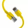 EFB Elektronik DCK1001GE.0,5 LED-kuitukaapeli RJ45 Cat.6A S/FTP FRNC, keltainen