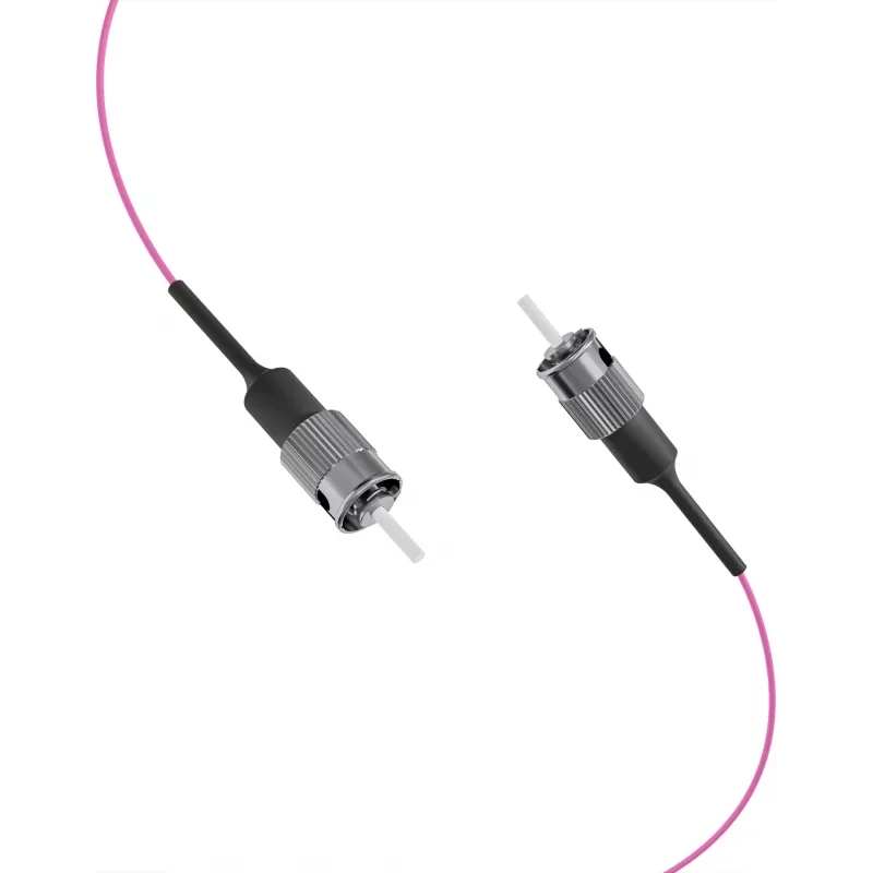 EFB Elektronik kuitu-pigtail ST 50/125 µm OM4 erika violetti, 2 m