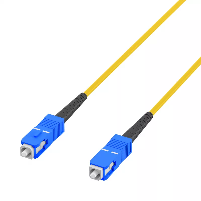 EFB Elektronik Simplex-kuitujohto SC-SC OS2 G657.A2 15 m 3,0 mm keltainen 9/125 µm