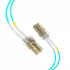 EFB Elektronik duplex-jumpperi LC-LC 50/125µm OM3 LSZH aqua 2.0mm 35m