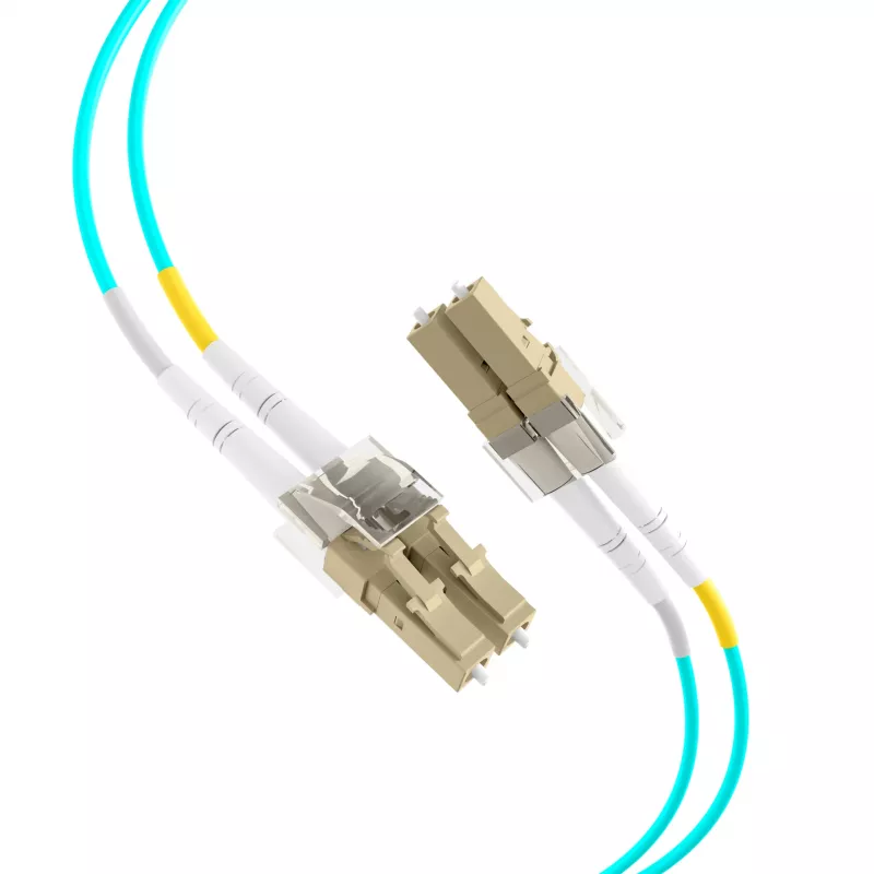 EFB Elektronik duplex-jumpperi LC-LC 50/125µm OM3 LSZH aqua 2.0mm 35m