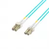 EFB Elektronik duplex-jumpperi LC-LC 50/125µm OM3 LSZH aqua 2.0mm 35m