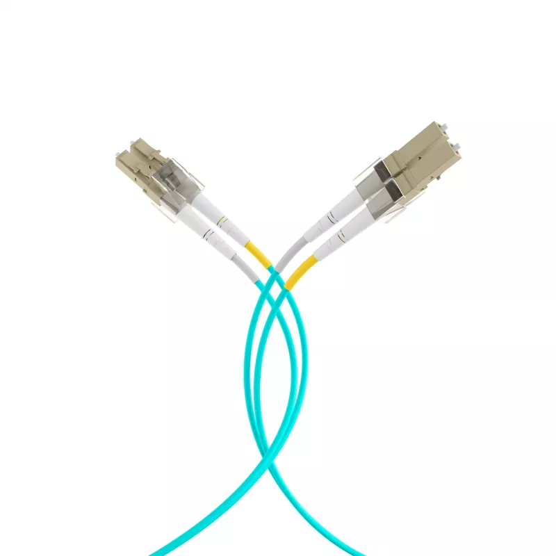 EFB Elektronik duplex-jumpperi LC-LC 50/125µm OM3 LSZH aqua 2.0mm 35m