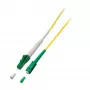EFB Elektronik simplex-kuituoptiikan patchkaapeli LC/APC-SC/APC G.657.A2 20 m 2,0 mm keltainen 9/125 µm