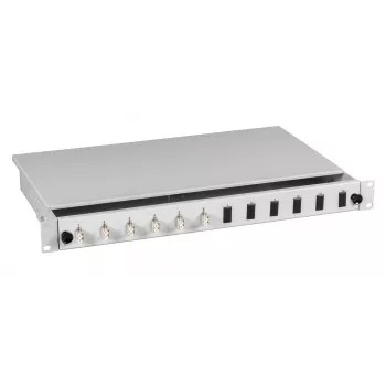 EFB-Elektronik LC OS2 jatkoskotelo 48 pigtailia / 24 liitintä 1U 19
