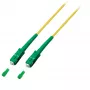 EFB Elektronik simplex-jumpperi SC/APC-SC/APC 9/125µm OS2 LSZH keltainen 3,0mm 20m