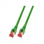 EFB Elektronik Cat.6A S/FTP patchkaapeli RJ45 uros - RJ45 uros 0,5m harmaa LSZH