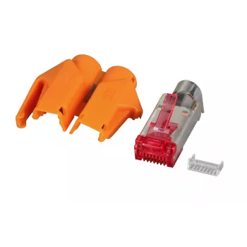 EFB Elektronik RJ45 Hirose TM21 -liitin STP Cat.6 oranssi 50 kpl