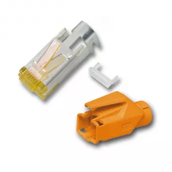 EFB RJ45 Hirose -liitin STP TM31 oranssi Cat6A 100 kpl