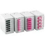 EFB Elektronik etupaneeli 6 x SC-D, LC-Quad 1,7 mm ruuvirei'illä