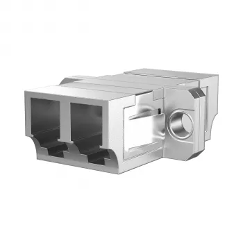 EFB Elektronik LC duplex monimuotokuituliitin, metallikotelo, keraaminen ferrule, SC-paneelileikkaus, 4-kertainen pölysuojat