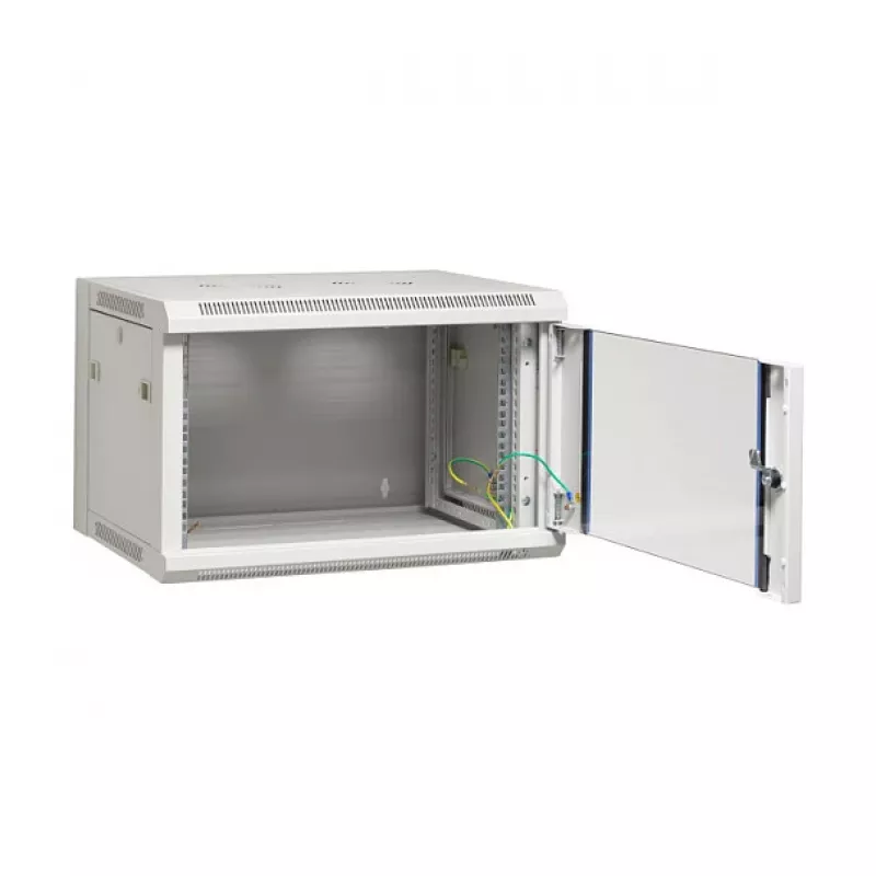 EFB-Elektronik 19 tuuman seinäkotelo Flat Pack 15U, syvyys 600 mm, RAL 7035 vaaleanharmaa (691715FGR.2)