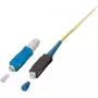 EFB Elektronik kenttäasennettava SC-liitin OM2 musta