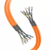 EFB Elektronik INFRALAN Cat.7 1000 AWG23 S/FTP 2x4P CPR Eca oranssi 25m