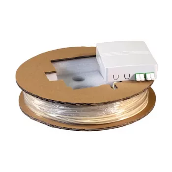 EFB Elektronik FTTX Compact Box, esivalmistettu, 2xLC/APC duplex, G.657.A2, 60m