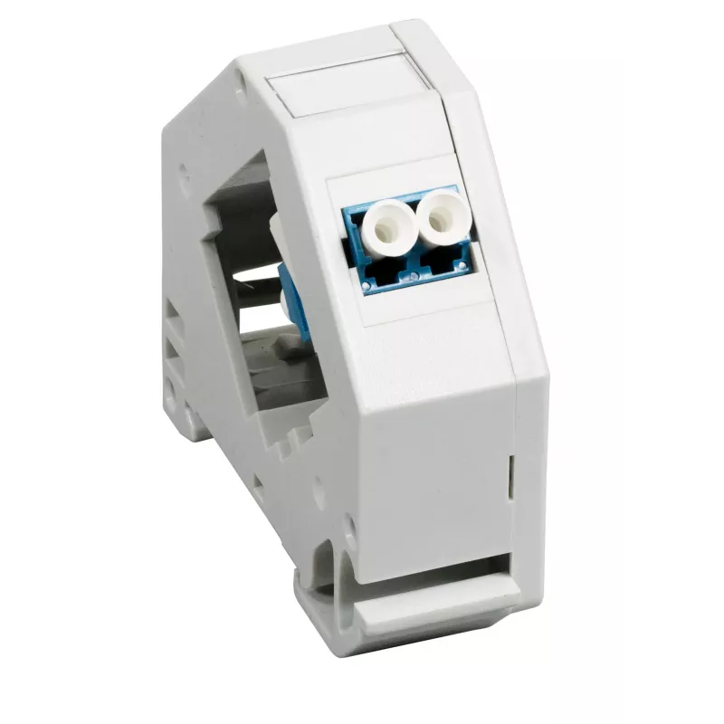 EFB Elektronik DIN-kiskoadapteri SC/APC yksimuodolle, 1 portti