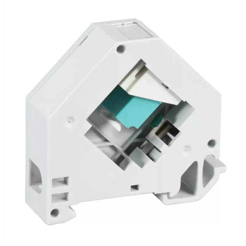 EFB Elektronik DIN-kiskoadapteri SC/APC yksimuodolle, 1 portti