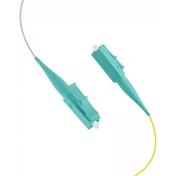 EFB Elektronik kuitu-pigtail LC 50/125 OM3 12 värin sarja 2 m - kaapeli-/adapterisarja - monimuotokuitu