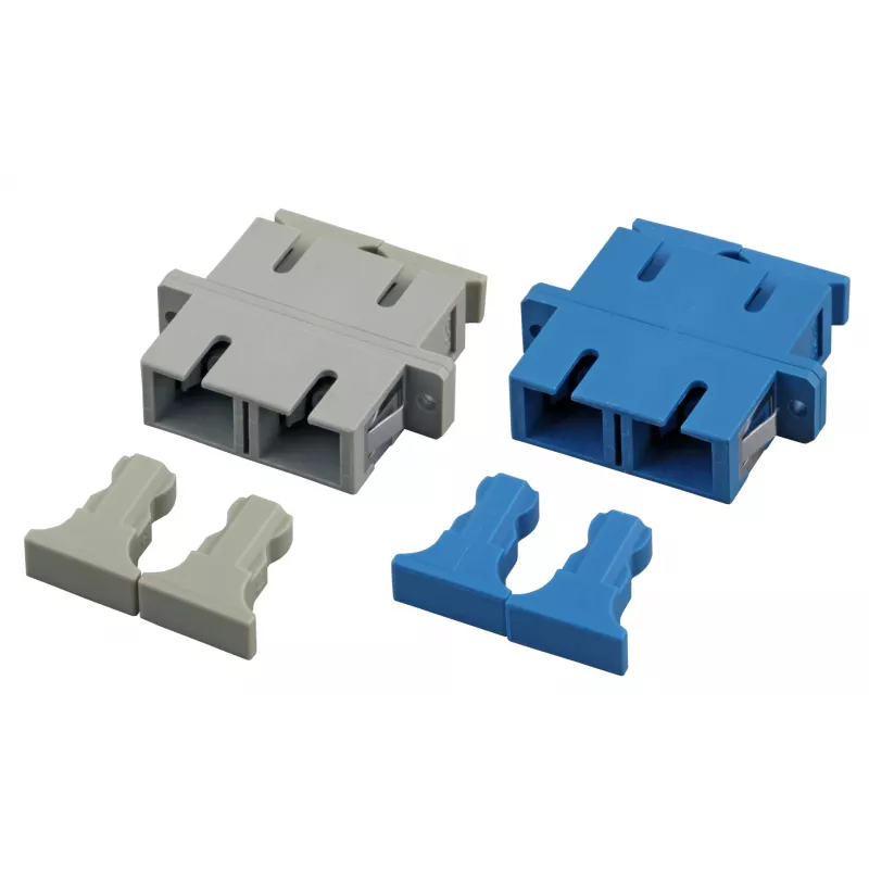EFB Electronic liitin SC-Duplex OM3 muovi aqua kotelo