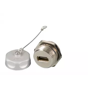 EFB Elektronik HDMI IP67 läpivientiliitin Type A -pistorasia / Type A -pistorasia