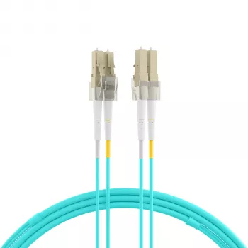 EFB Elektronik IPL-DF-LCULCU-3-1000 kuitu-patchkaapeli, 10 m, OM3, LC/UPC - LC/UPC, Duplex, LSZH, aqua