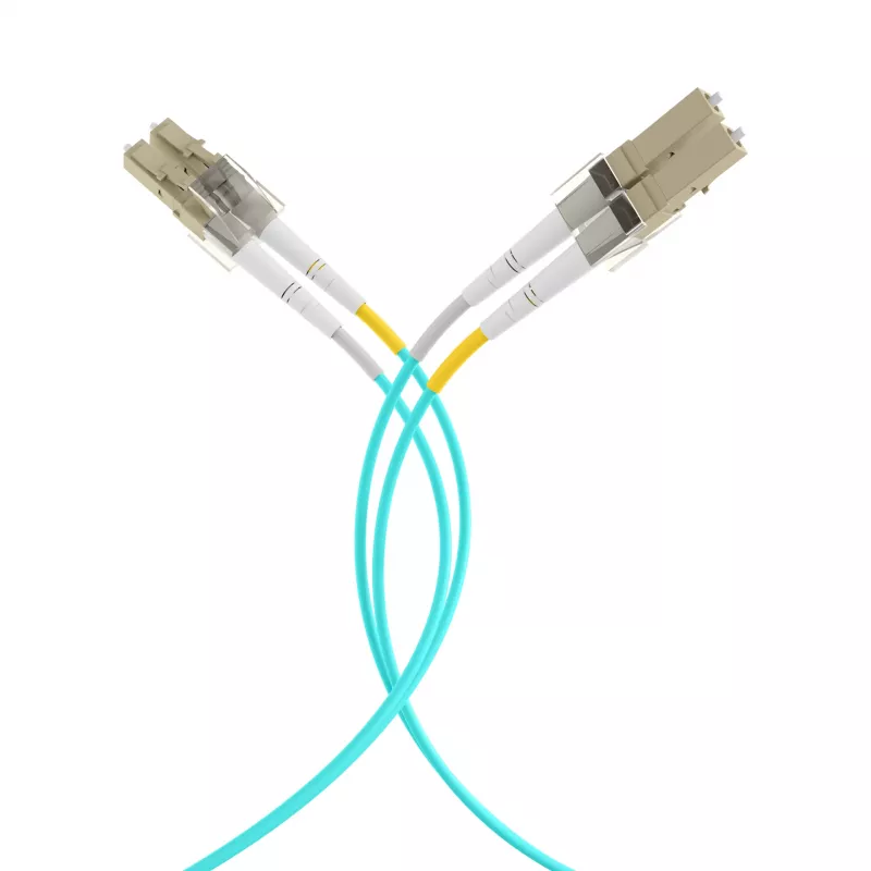 EFB Elektronik IPL-DF-LCULCU-3-1000 kuitu-patchkaapeli, 10 m, OM3, LC/UPC - LC/UPC, Duplex, LSZH, aqua