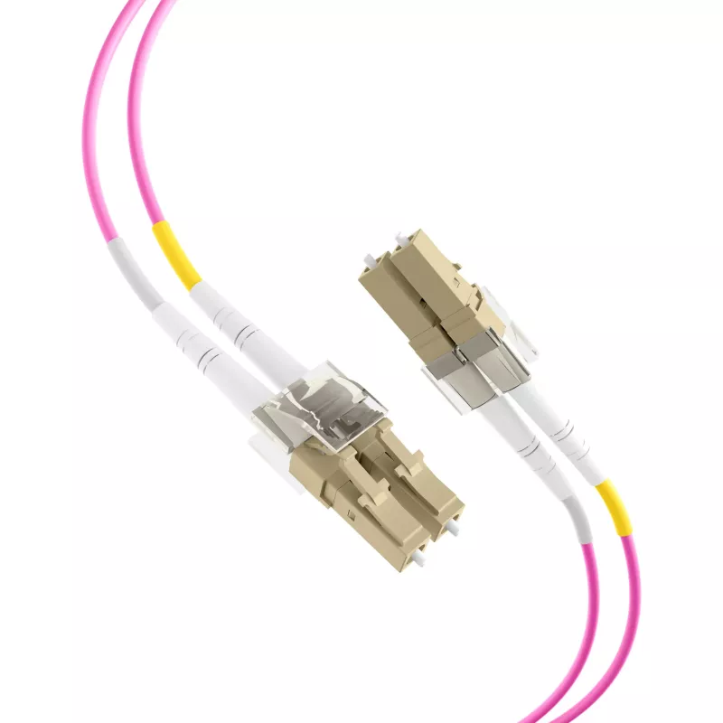 EFB Elektronik IPL-DF-LCULCU-4-0050 kuitu-patchkaapeli, 0,5 m, OM4, LC Duplex, aqua
