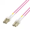 EFB Elektronik IPL-DF-LCULCU-4-0050 kuitu-patchkaapeli, 0,5 m, OM4, LC Duplex, aqua