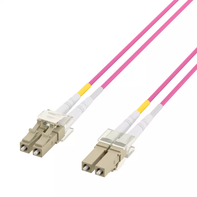 EFB Elektronik IPL-DF-LCULCU-4-0050 kuitu-patchkaapeli, 0,5 m, OM4, LC Duplex, aqua