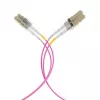 EFB Elektronik IPL-DF-LCULCU-4-0050 kuitu-patchkaapeli, 0,5 m, OM4, LC Duplex, aqua