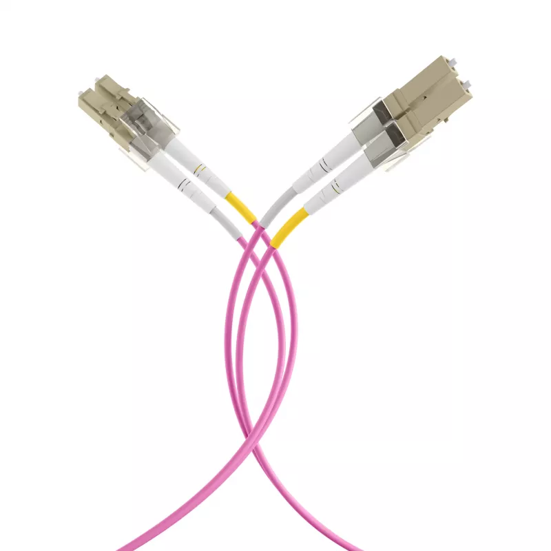 EFB Elektronik IPL-DF-LCULCU-4-0050 kuitu-patchkaapeli, 0,5 m, OM4, LC Duplex, aqua