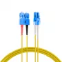EFB Elektronik IPL-DF-LCUSCU-2-0500 OS2 Duplex kuitu-patchkaapeli LC/UPC - SC/UPC 5 m keltainen