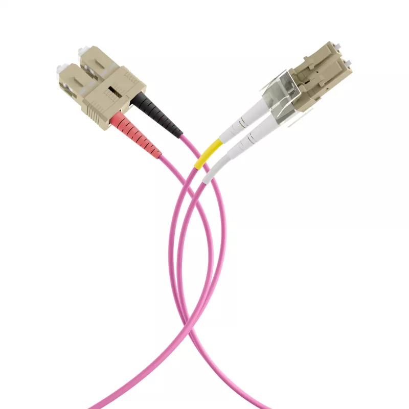 EFB Elektronik IPL-DF-LCUSCU-4-0300 Duplex patchkaapeli OM4 LC/SC 3 m