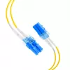 EFB Electronics IPL-DR-LCULCU-2-0500 OS2 yksimuotokuitu-patchkaapeli, LC/UPC - LC/UPC, Duplex, 5 m, LSZH, keltainen