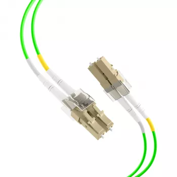 EFB Elektronik IPL-DR-LCULCU-5-0500 kuitu-patchkaapeli, OM5, LC/UPC - LC/UPC, 5 m, LSZH, limetinvihreä